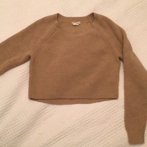 Club Monaco Cropped Wool Sweater